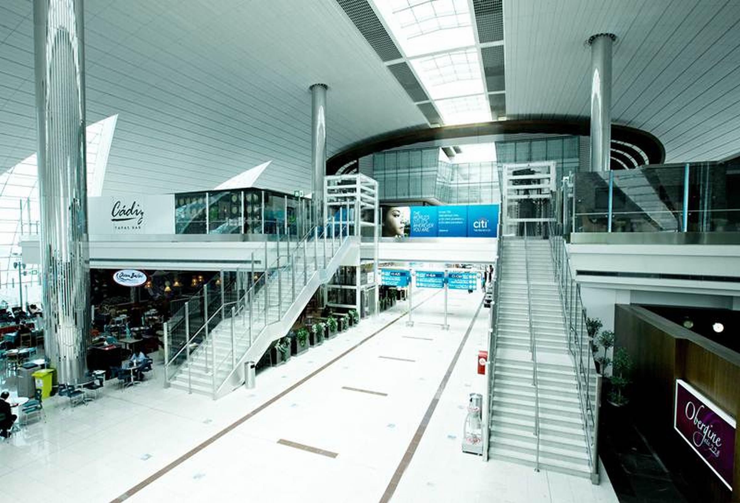 Dubai International Terminal Hotel Exterior photo Interior of the terminal